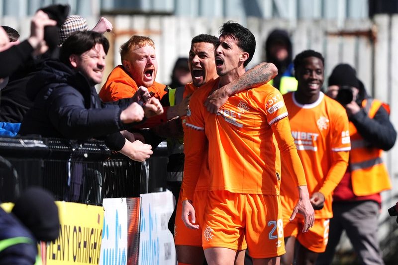 Rangers Rally from Two Down to Thrill with 6-3 Victory Over Falkirk