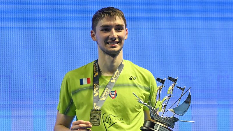Le Français Christo Popov remporte son premier titre de champion d'Europe en simple