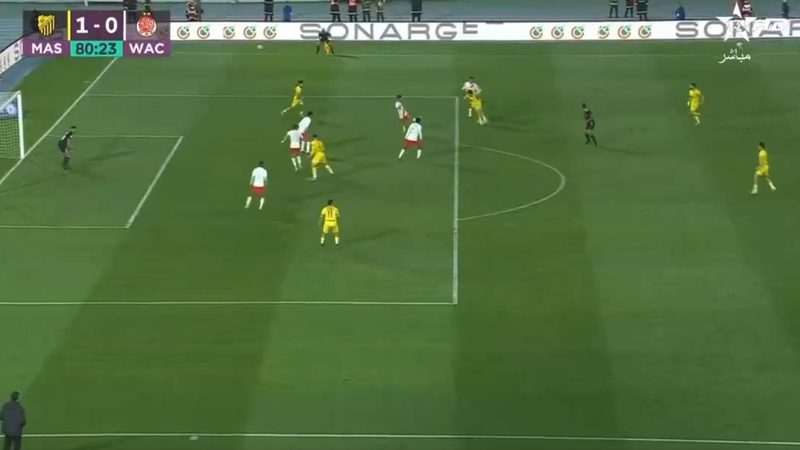 Le Maghreb de Fès s'impose grâce à un "coup du foulard" de Driss El Jabali