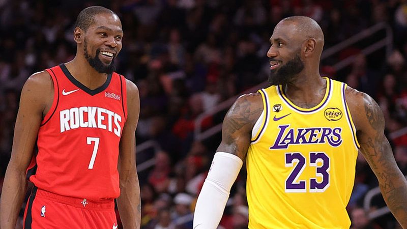 LeBron and Durant Set for Epic First-Round Showdown in NBA Playoffs