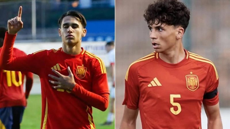 Iker Herrera y Marc Martínez, joyas del Valencia CF, brillan en la selección sub-17