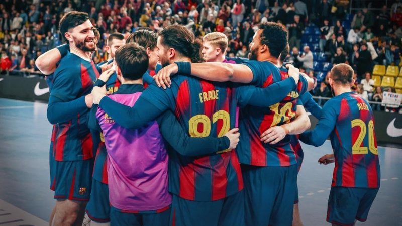 El Barça se prepara para los cuartos de final de la Champions tras conquistar la Liga ASOBAL