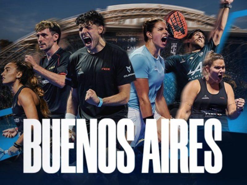 Entradas volando para el Premier Padel en Buenos Aires: el torneo promete ser histórico