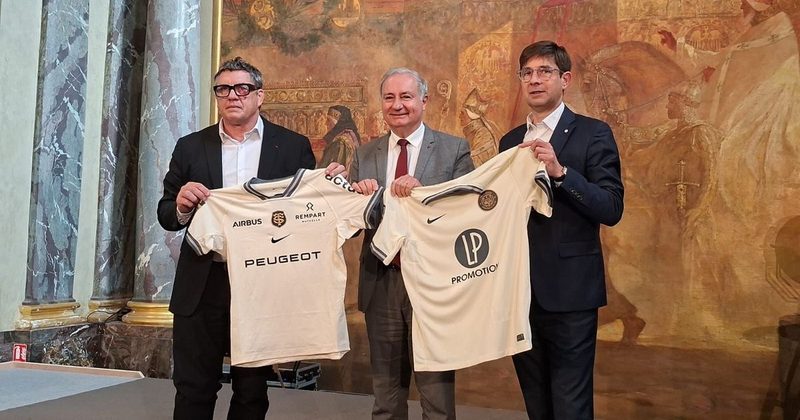 Le Stade Toulousain et le TFC s'unissent avec le maillot "Capitolium"