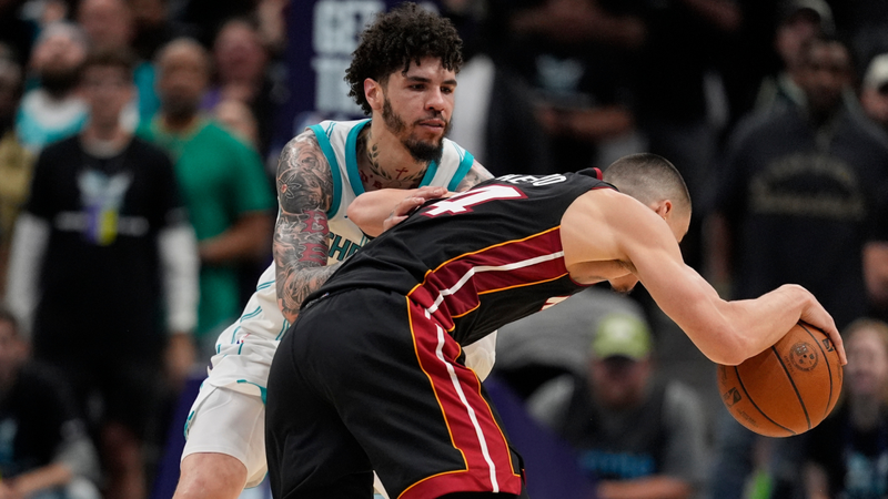 Heat's Spoelstra Criticizes LaMelo Ball After Injury to Adebayo in Play-In Loss