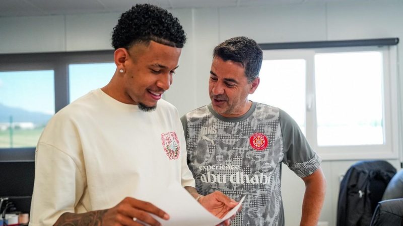 El regreso de Savinho a Girona: el héroe de la mejor temporada del club visita a sus excompañeros