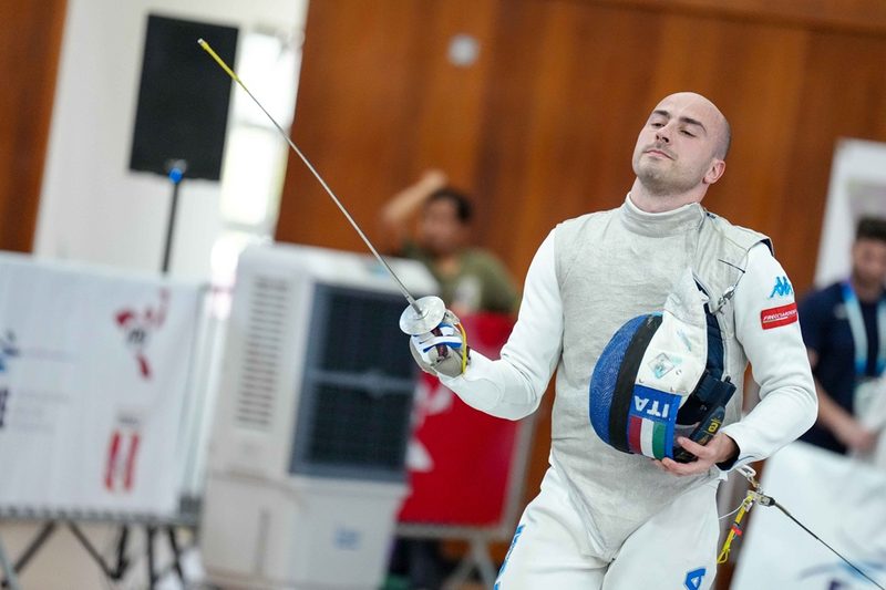 Undici azzurri si qualificano per il tabellone del fioretto maschile a Il Cairo