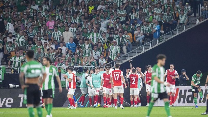 El Betis de Pellegrini se despide de Europa tras un colapso ante el Braga