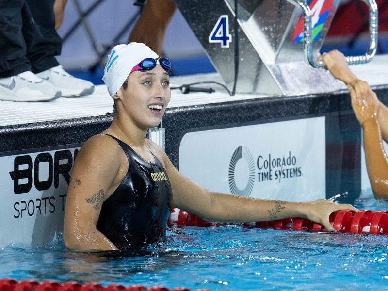 Argentina brilla en natación con Agostina Hein en el debut de los Juegos Suramericanos