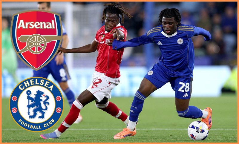 Arsenal Challenges Chelsea for Leicester's Teen Sensation Jeremy Monga
