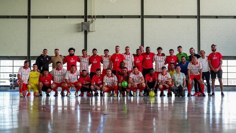 El Girona promueve la inclusión social en el Centre Penitenciari Puig de les Basses