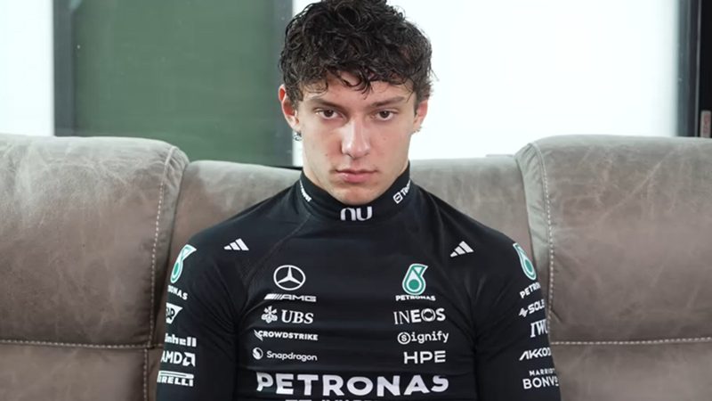 Andrea Kimi Antonelli se postula como candidato en la F1: "Quiero ganar carreras y títulos"