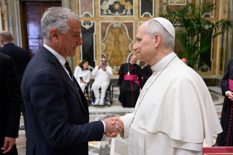 L'arrampicata sportiva incontra Papa Leone XIV: un onore per il movimento italiano