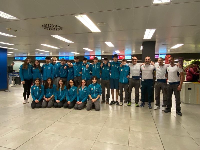 La Nazionale giovanile di arrampicata inizia la stagione con la Coppa Europa a Soure