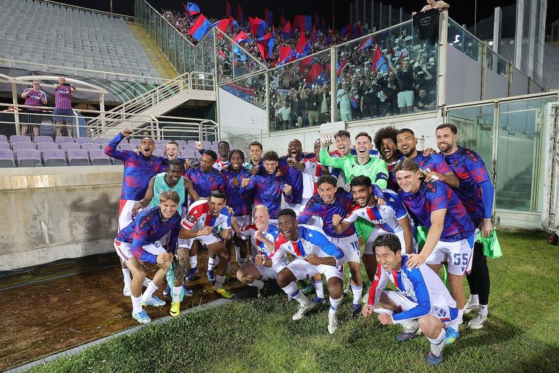 Il Crystal Palace festeggia a Firenze, Glasner concede una notte di libertà