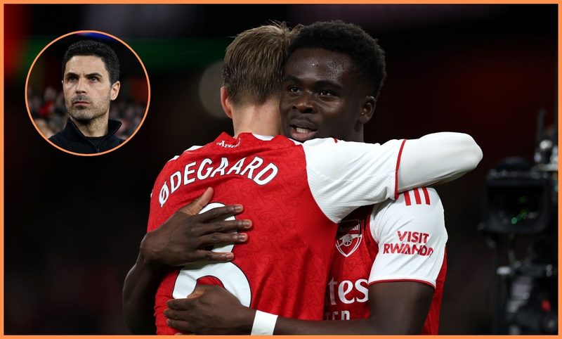 Arteta's Injury Update: Arsenal Faces Man City Without Saka, Hope for Others