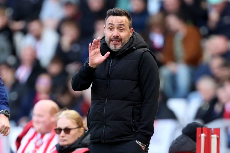 De Zerbi Stays Positive as Spurs Face Brighton Without Romero