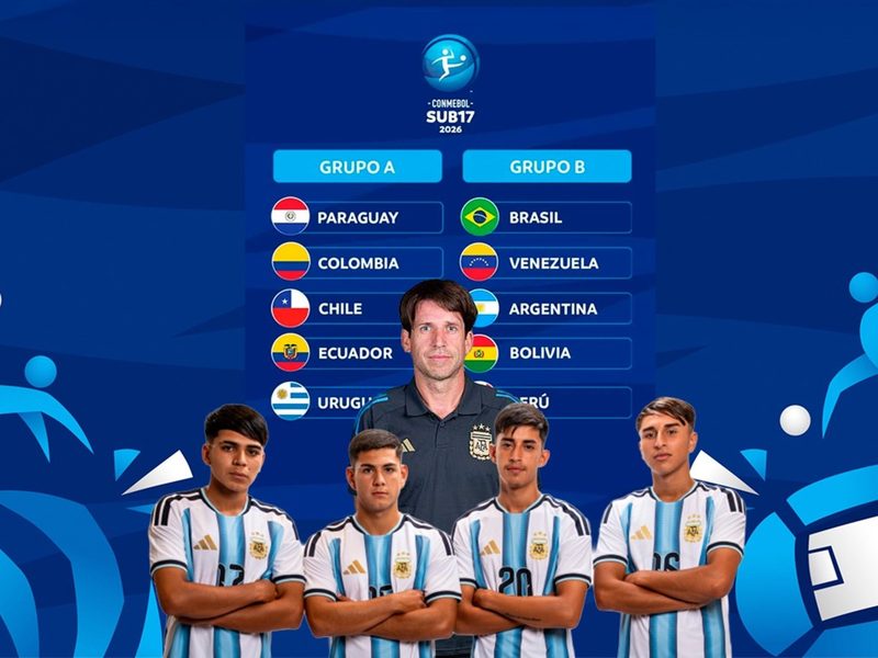 Argentina asegura su lugar en el Mundial Sub 17 y se prepara para la final contra Colombia