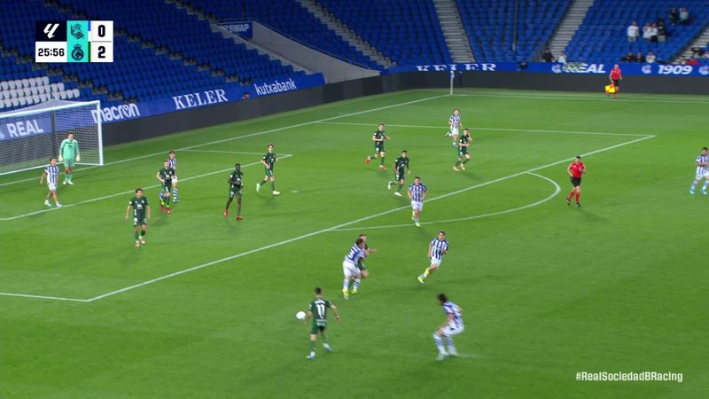 El Racing se acerca a Primera con una victoria contundente en Anoeta