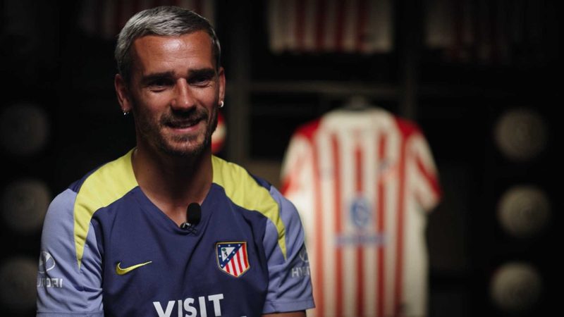 Griezmann refleja su ilusión y compromiso antes de la final contra la Real Sociedad