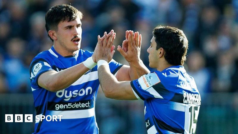 Bath Dominates Harlequins with Eight Tries in Convincing 43-15 Victory
