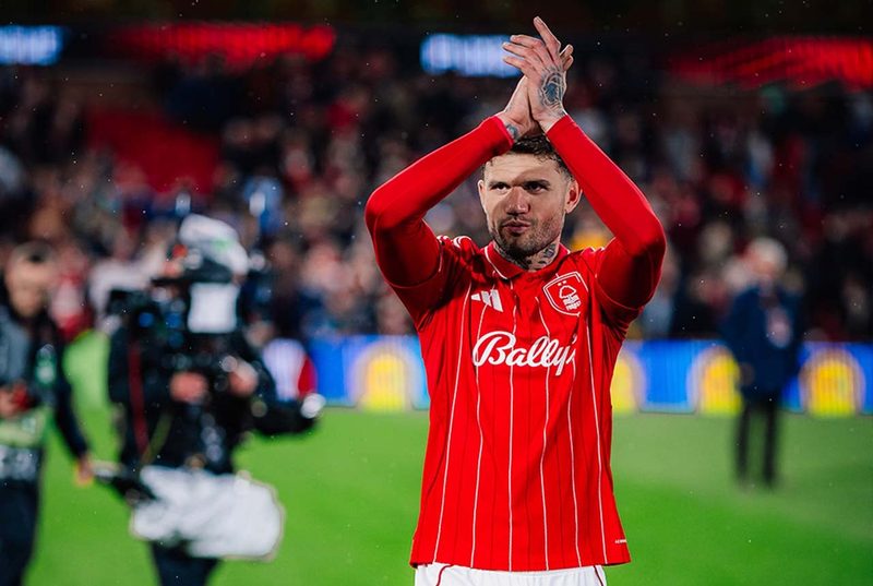 Nottingham Forest avança às semifinais da Europa League e Morato sonha com título