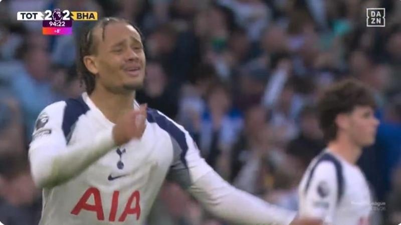El Tottenham sigue en crisis tras otro empate: Xavi Simons brilla pero no basta
