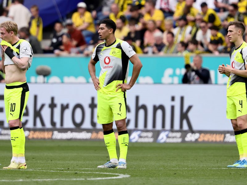 El Borussia Dortmund pierde y el Bayern Munich se acerca al título histórico