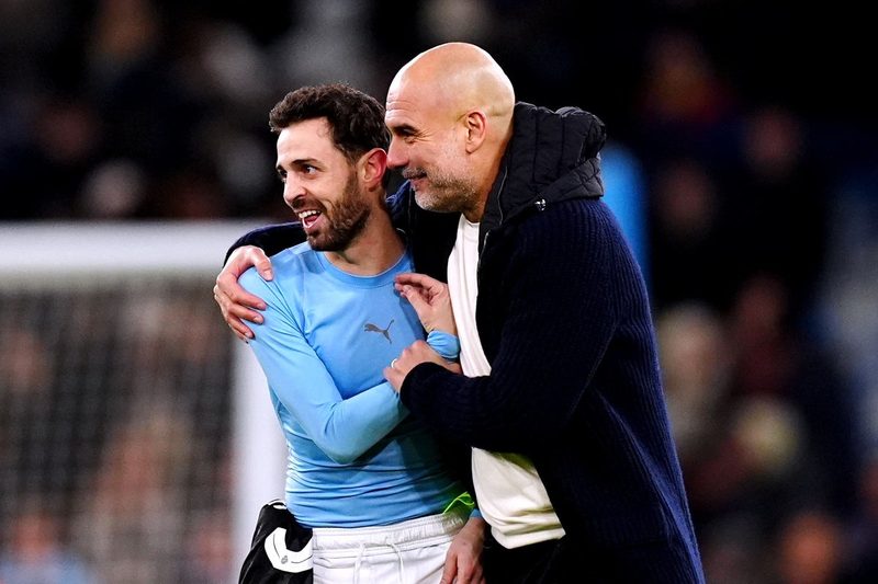 Guardiola Reflects on Silva's Departure as City Eyes Domestic Treble