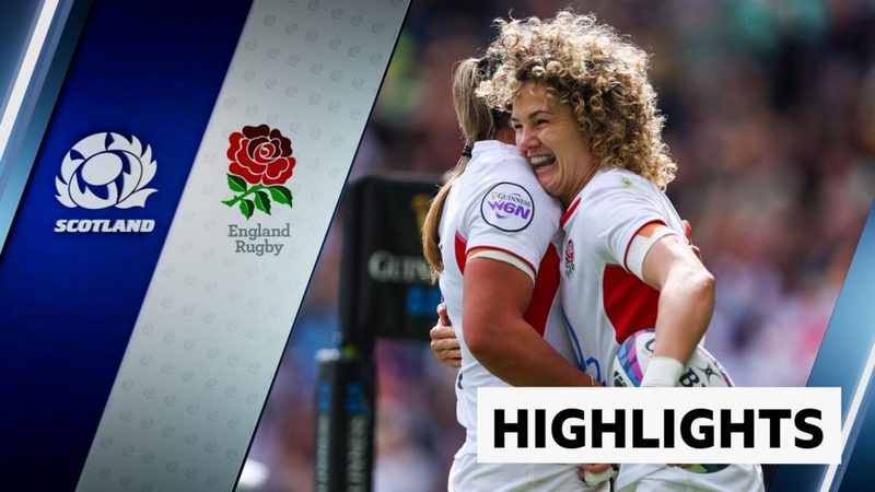 England Dominates Scotland with 12-try Showcase in Women's Six Nations