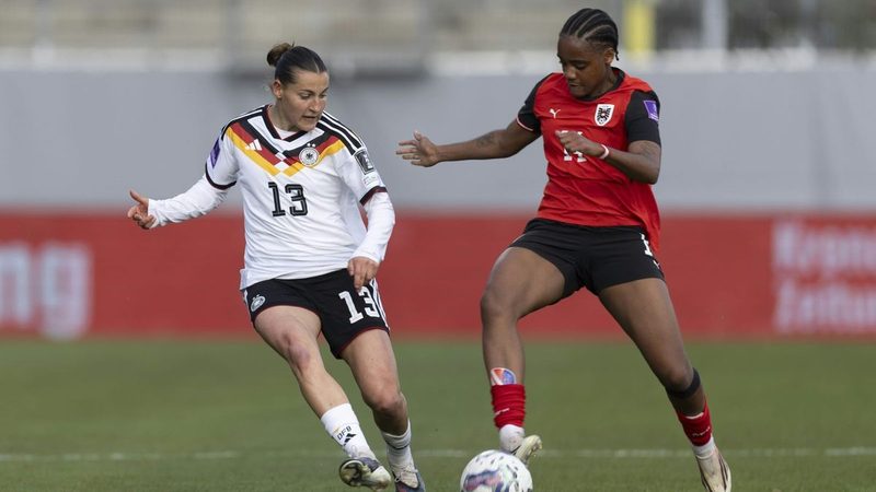Deutsche Frauenfußballerinnen enttäuschen gegen Österreich mit 0:0