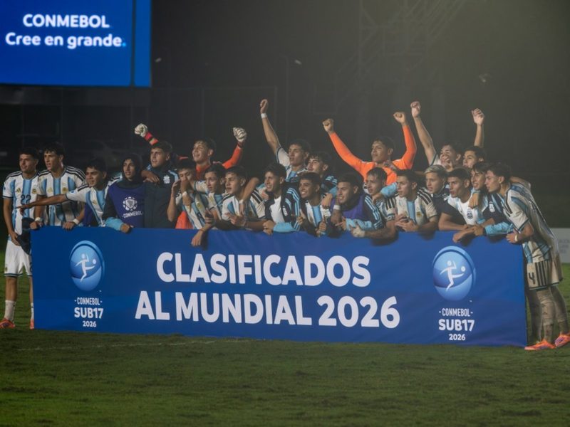 Argentina Sub 17 busca su quinta corona en la final del Sudamericano contra Colombia