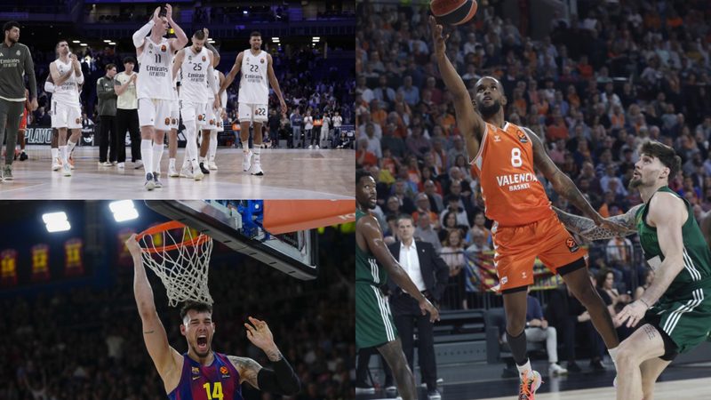 Fechas clave para Madrid, Valencia y Barça en su camino hacia la Final Four