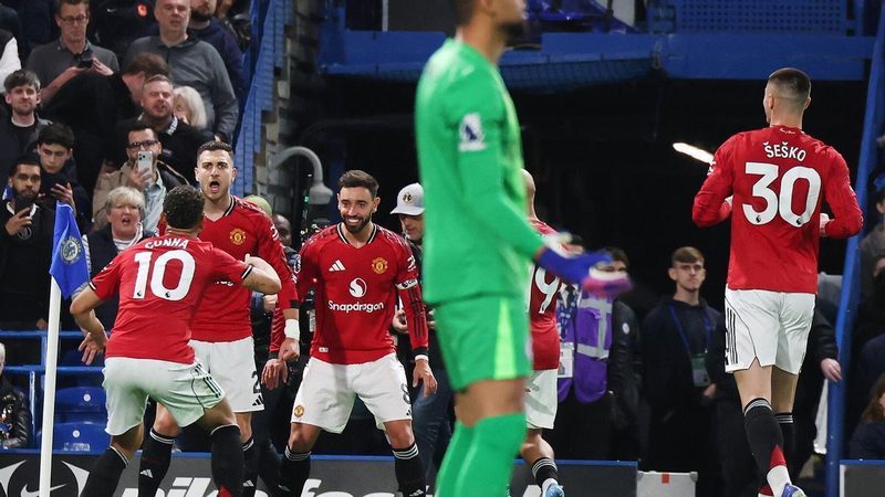Matheus Cunha rescata al Manchester United y hunde al Chelsea en Stamford Bridge