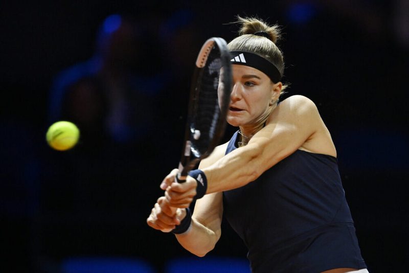 Muchova supera Svitolina e affronta Rybakina nella finale del WTA di Stoccarda