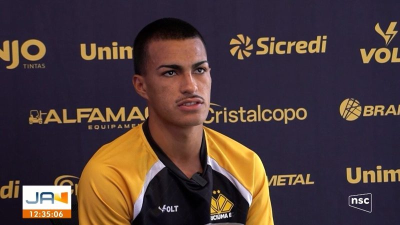 Criciúma aguarda retorno de Yuri Tanque após cirurgia no tendão de Aquiles