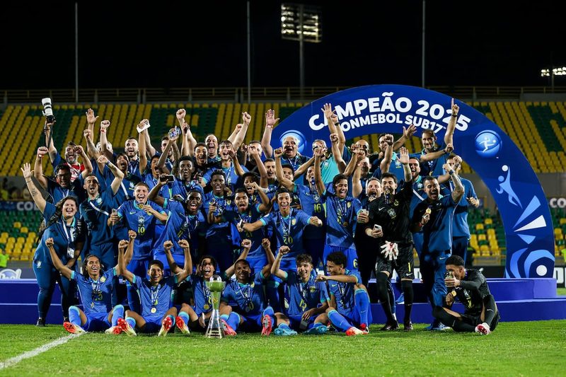 Brasil se consagra campeón del Sudamericano Sub 17 y amplía su legado histórico