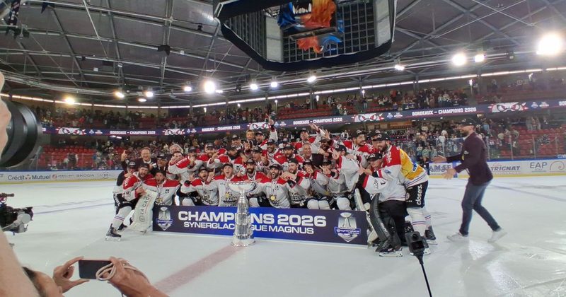 Les Boxers de Bordeaux décrochent leur premier titre de champions de France en battant Grenoble