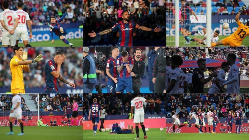 Levante UD y Sevilla FC se enfrentan en un duelo crucial por la permanencia