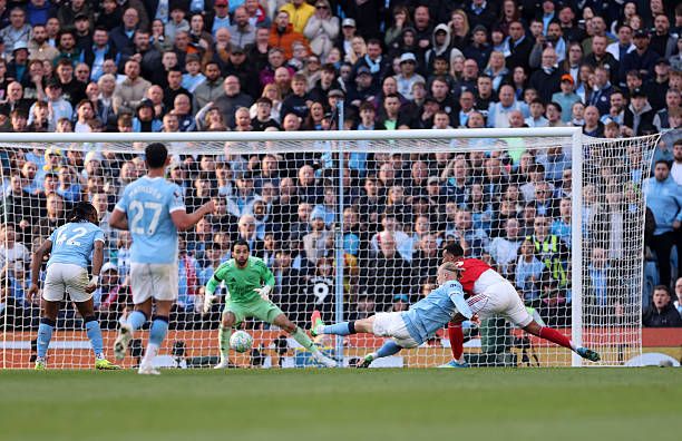 Haaland's Crucial Goal Propels Manchester City Ahead in Title Race Showdown
