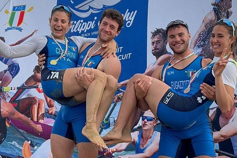 Sei podi per l'Italia a Fano: Beach Sprint in grande crescita