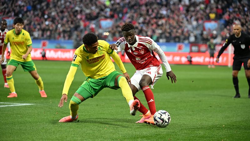 Le FC Nantes en quête de victoire face à un FC Brest en difficulté