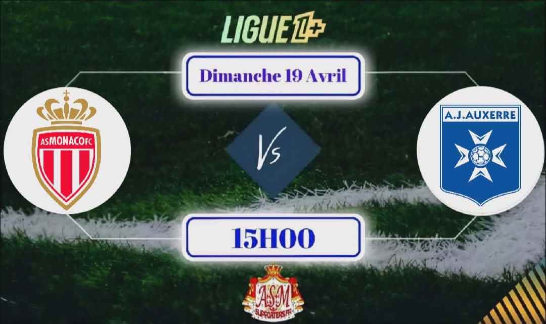 L'ASM accroche un nul frustrant face à Auxerre (2-2) lors d'une fête au Louis II