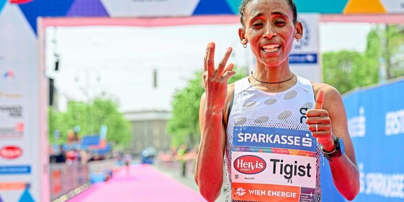 Äthiopierin Gezahagn bricht Rekord, Kenianer Kiprotich triumphiert in Wien