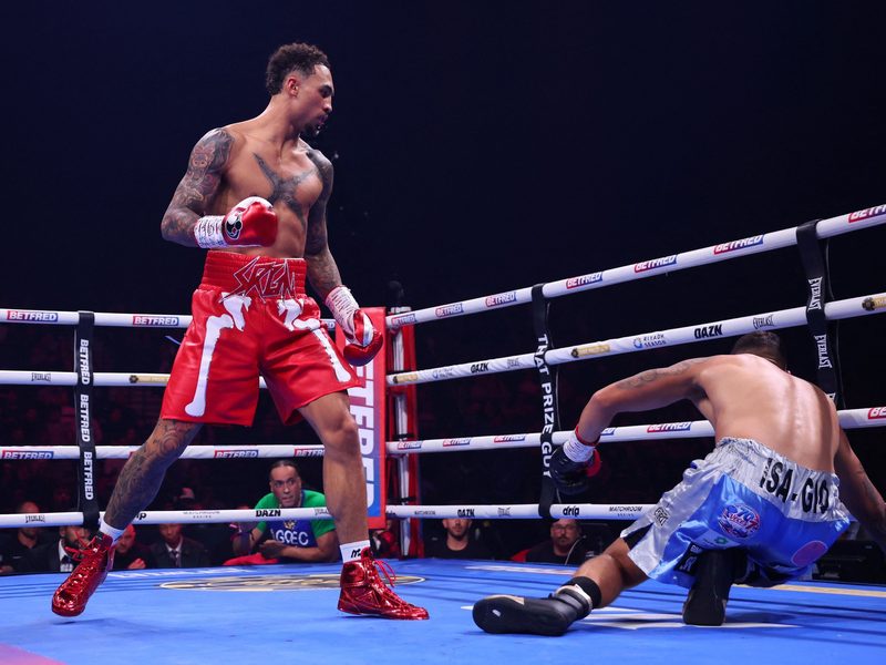 Braian Suárez se rinde ante Whittaker: KO en solo 2 minutos en Liverpool