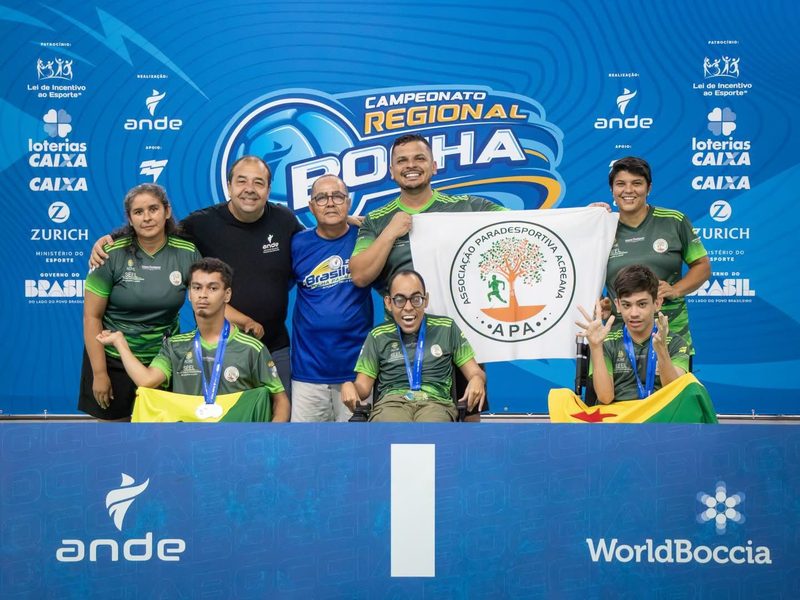 Acre brilha com nove medalhas e conquista o Campeonato Regional Norte de Bocha