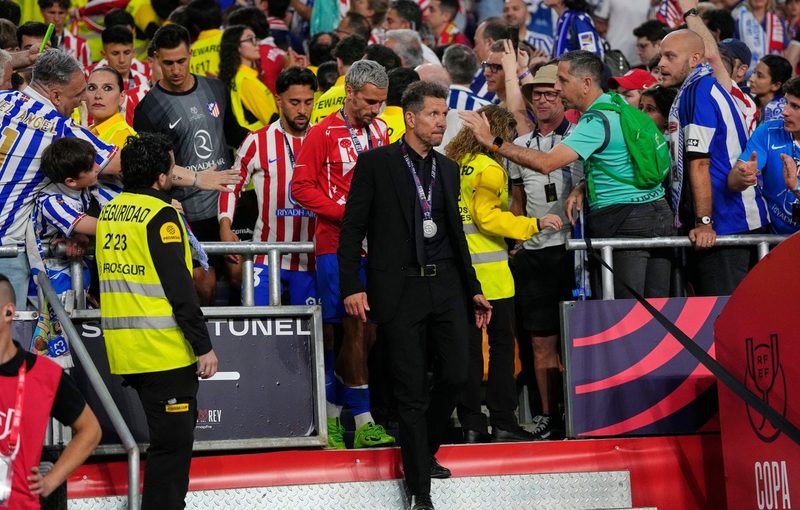 L'Atlético Madrid s'incline en finale de la Coupe du Roi face à la Real Sociedad