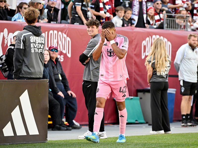 Yannick Bright expulsado por comentario racista en el triunfo de Inter Miami