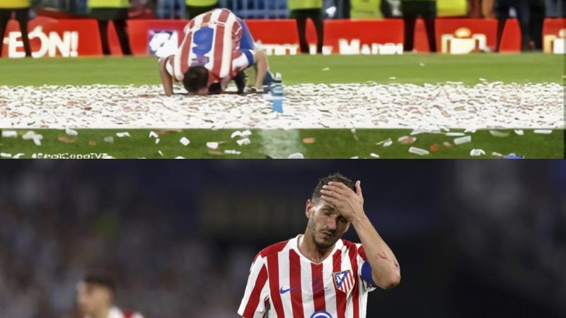 Koke enfrenta la tristeza tras la dura final en La Cartuja con lágrimas y liderazgo