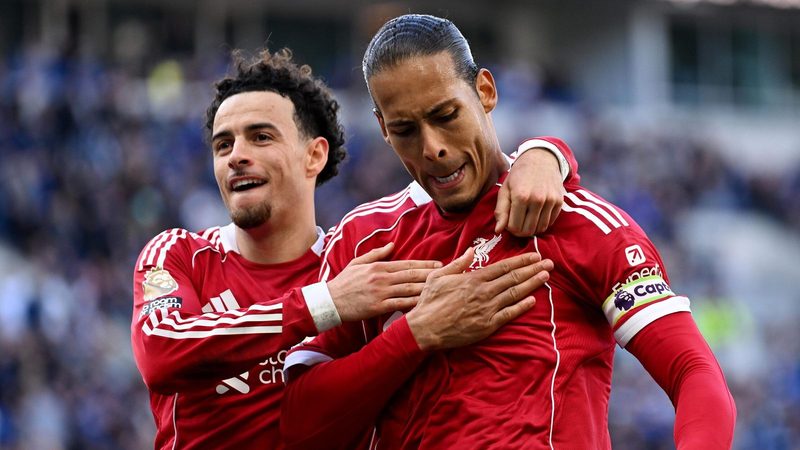 Dramatic Finish: Van Dijk's Header Seals Liverpool's Merseyside Derby Victory